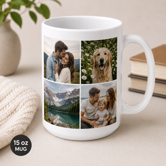 Custom Photo Collage Mug