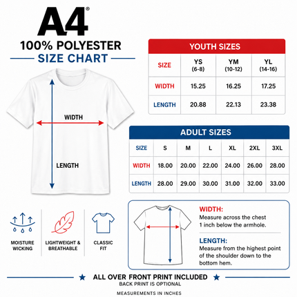 Upload Your Design, Photo and Text  – Custom All-Over Print Shirt