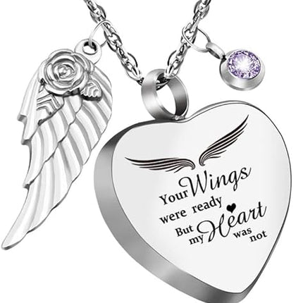 Heart Urn Necklace for Ashes