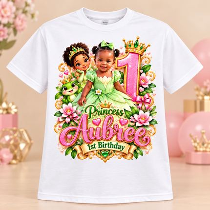 Princess Aubree 1st Birthday Shirt