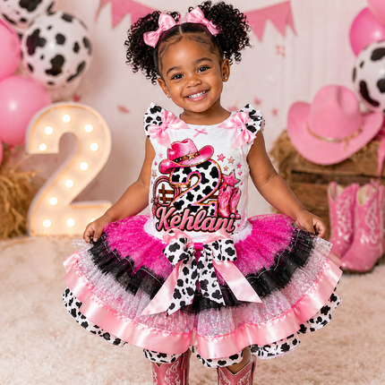 Girl's Birthday Set – Custom Name & Age