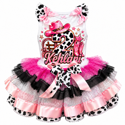 Girl's Birthday Set – Custom Name & Age