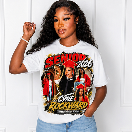 🎓 Senior Graduation T-Shirt – Class of 2026.