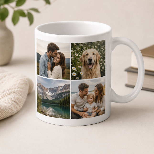 Custom Photo Collage Mug