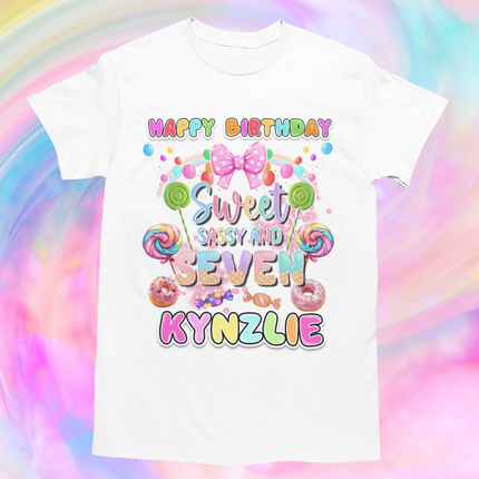 Kynzlie's Birthday. Sweet, Sassy and Seven