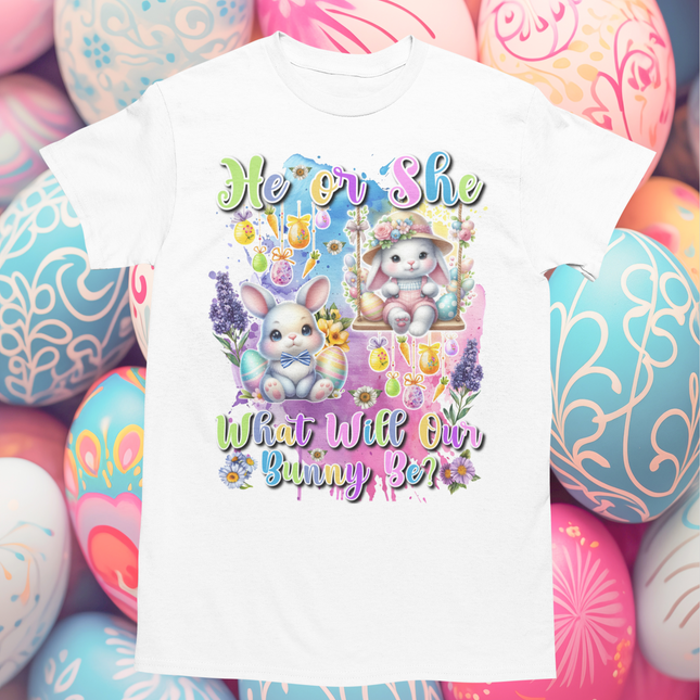 Baby Gender Reveal. Easter theme. April 6, 2025