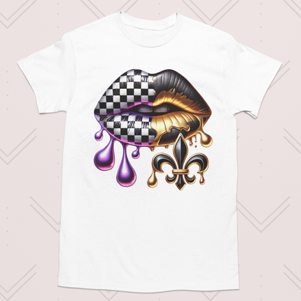 Mardi Gras Lips Design, Pick Your Own.