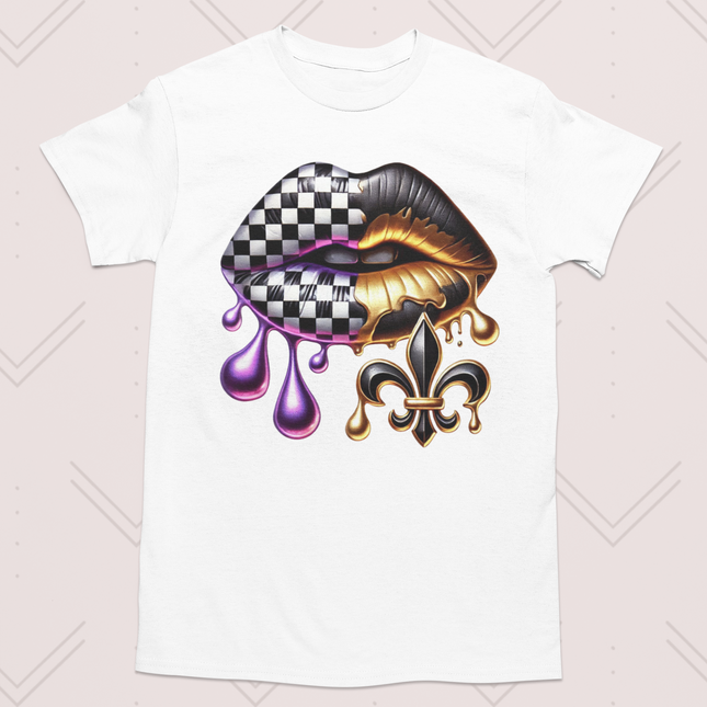 Mardi Gras Lips Design, Pick Your Own.